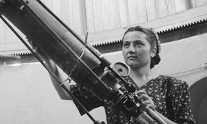 Cecilia Payne... discovered the content of the universe is... hydrogen.
