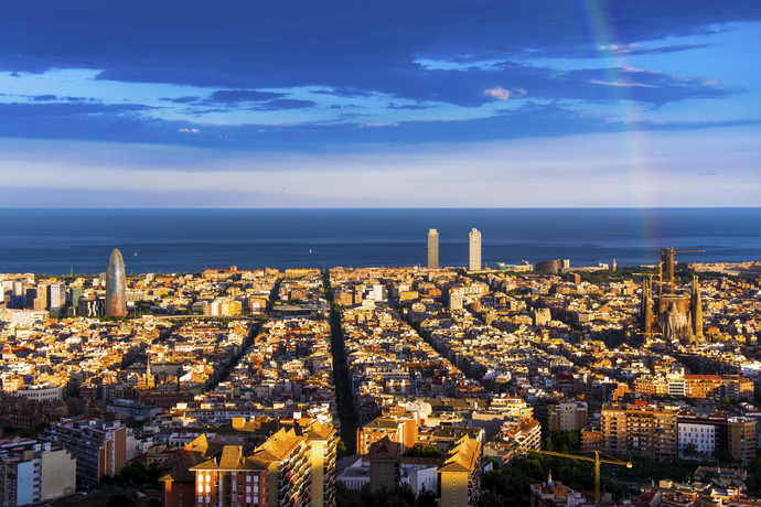 Barcelona Skyline