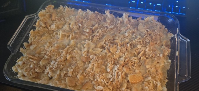 Have you had chicken and egg noodle casseroles?