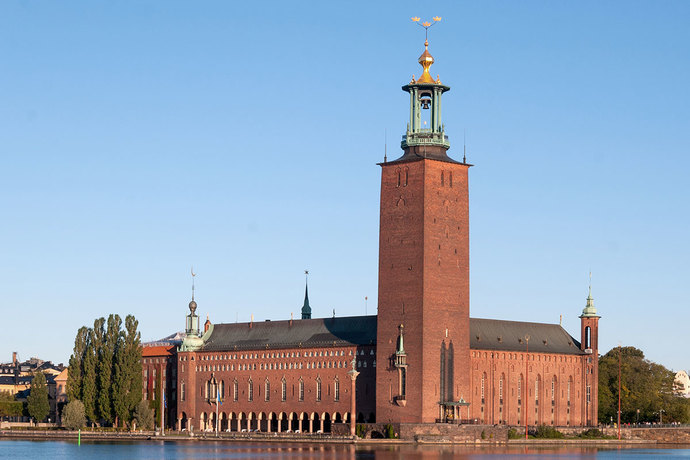Stockholm City Hall (where Nobel Prize is awarded)