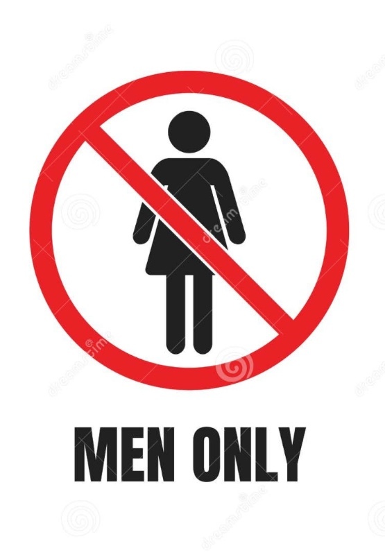 Should there be clubs that only allow men?