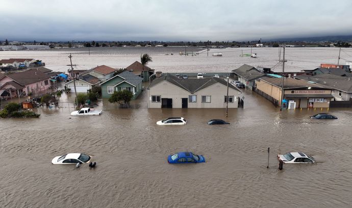 What was the worst natural disaster you ever had to endure (wildfire images from L.A.)?