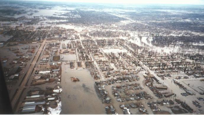 What was the worst natural disaster you ever had to endure (wildfire images from L. A.)?