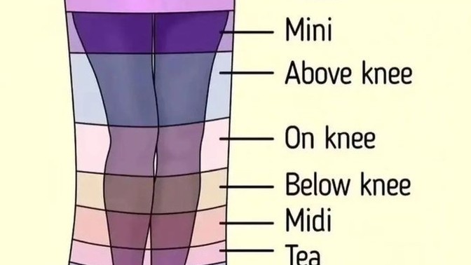 What length skirt do you wear?