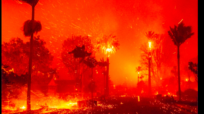 Do you live in any of the parts of California that are being burned to ashes for more than 36 hours now?
