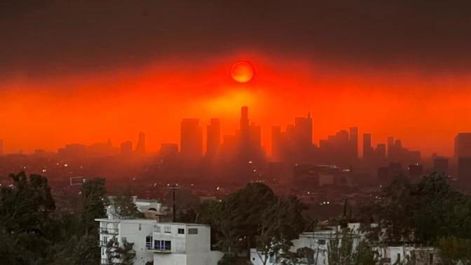 How many religions began with a forest fire?