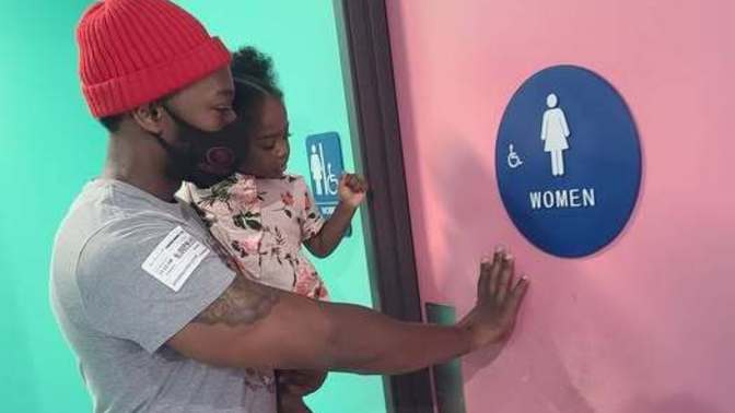 Have you ever had to use the opposite genders public restroom before?