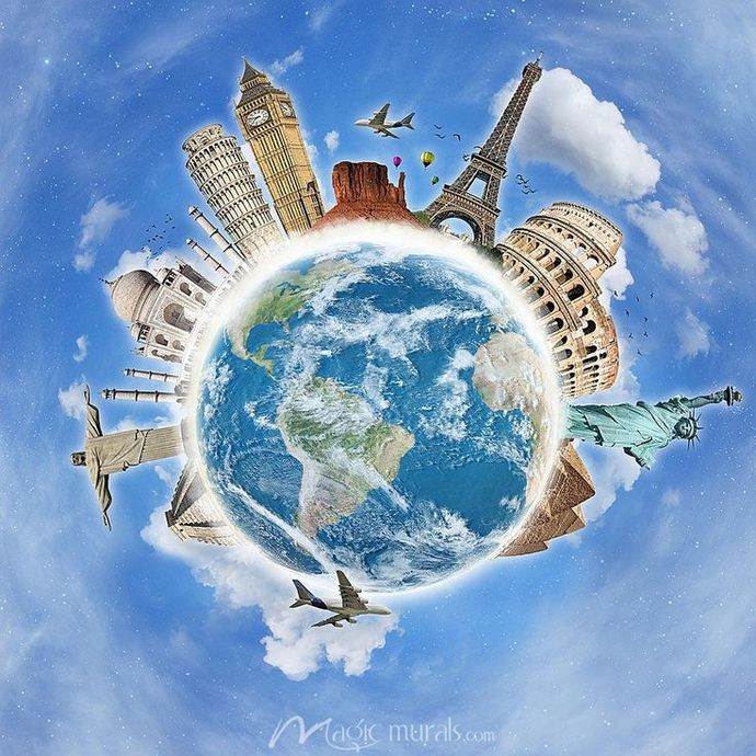 Would you ever travel around the world, and how?