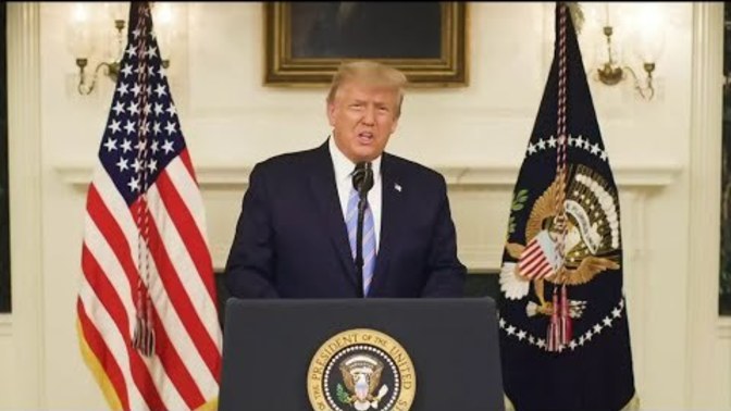 Do you remember when Trump called the insurrection a "heinous attack"?