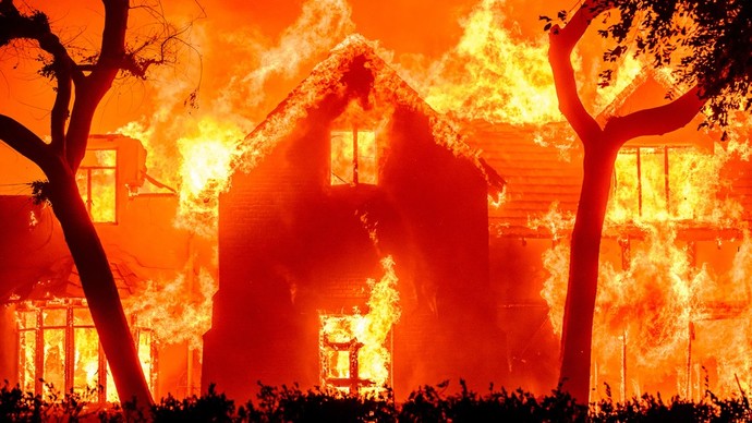 What do you think about wildfires going on today in Los Angeles?