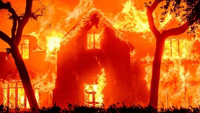 What do you think about wildfires going on today in Los Angeles?