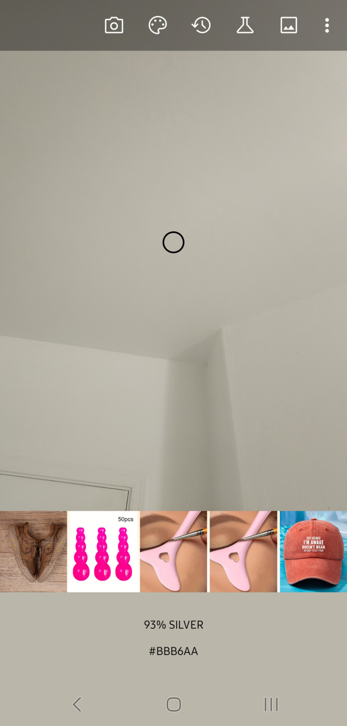 What color is your ceiling?