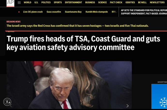 Did Trump cause the mid air collision in DC?