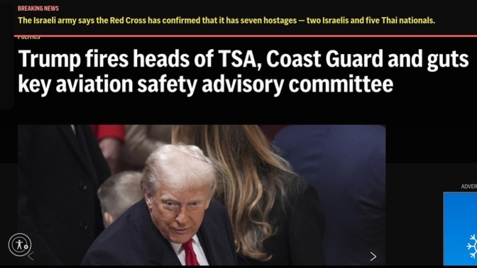 Did Trump cause the mid air collision in DC?