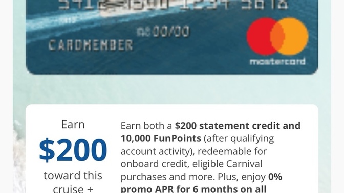 What does the 200$ credit mean?