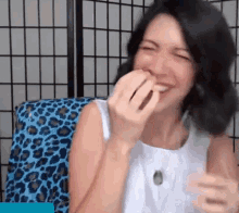 Do you ever tear up when you laugh hard?