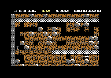 Diamonds, diamonds, diaaaaamonds. Boulder Dash (1984)