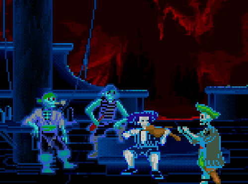 Irish dead pirates concert. Secret of Monkey Island (1991)