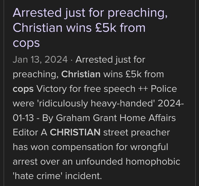 UK Police targeting Christians ! What is happening in the UK?