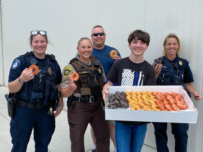 Cops and donuts. What started the stereotype?