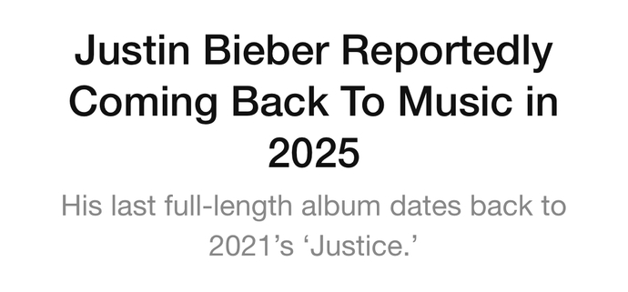 Excited for his comeback?