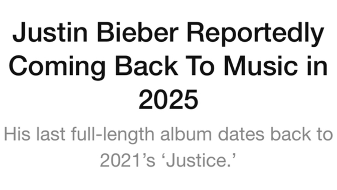 Excited for his comeback?