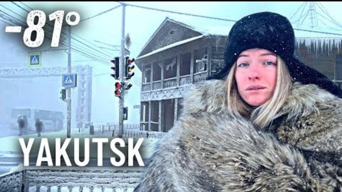 Watch what life is like in the coldest city on earth! Amazing! Would you consider living in a place like this?