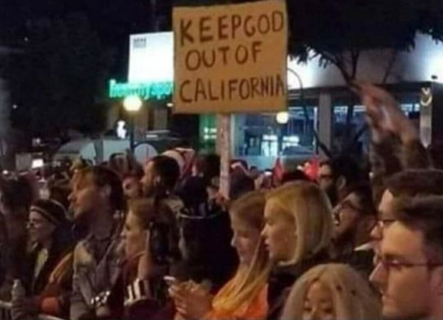Why so many people are saying that the California wildfires is a punishment from God?
