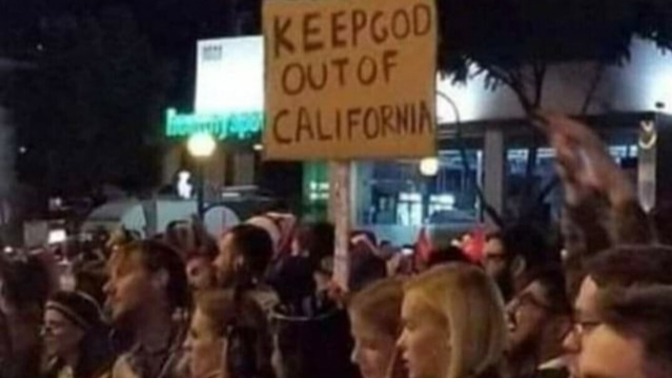 Why so many people are saying that the California wildfires is a punishment from God?