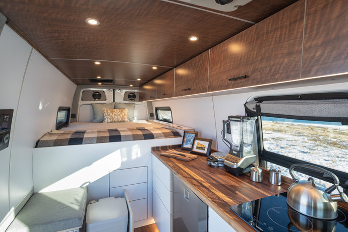 Why do Van-Life people always have to have giant beds?