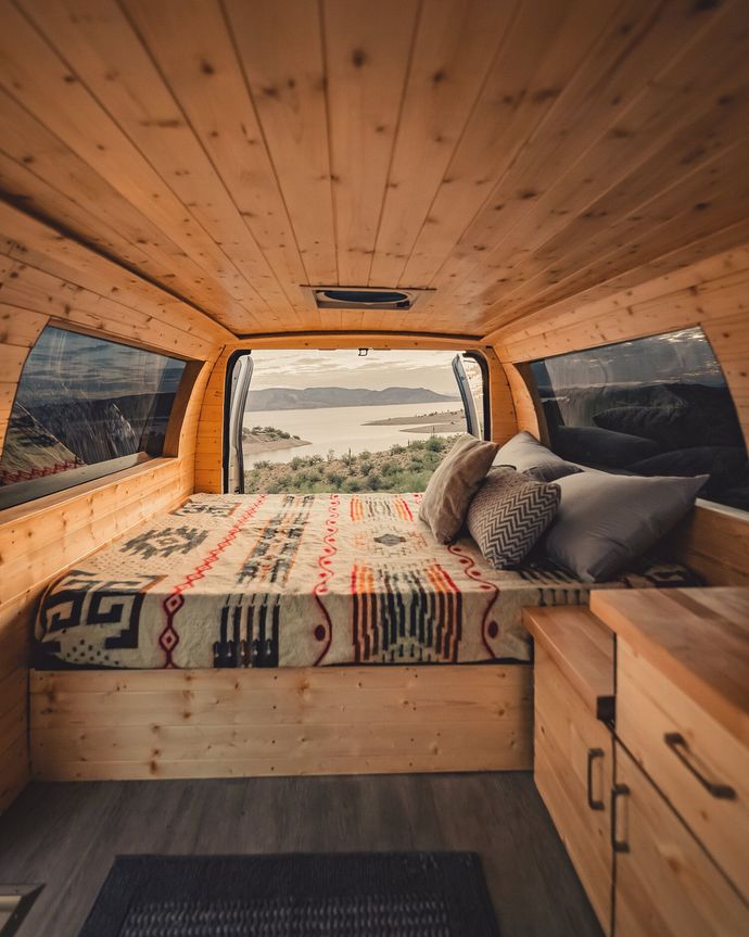 Why do Van-Life people always have to have giant beds?