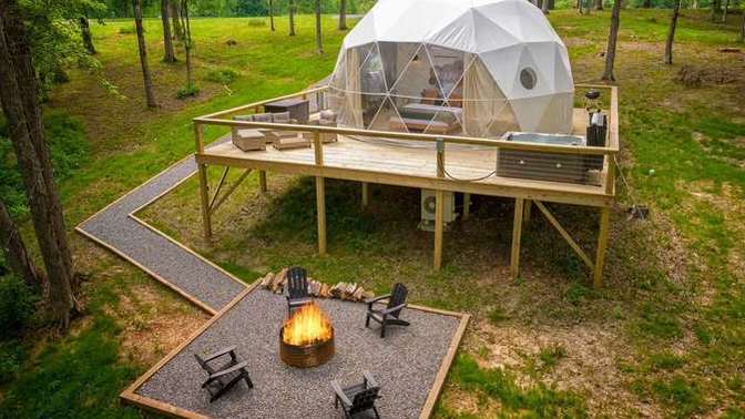 Have you ever thought about or gone “Glamping”?