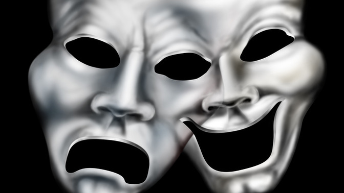 Why some people are double faced?