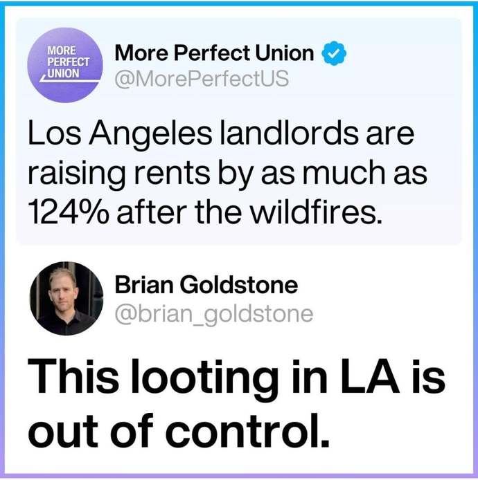 Is this looting or capitalism?