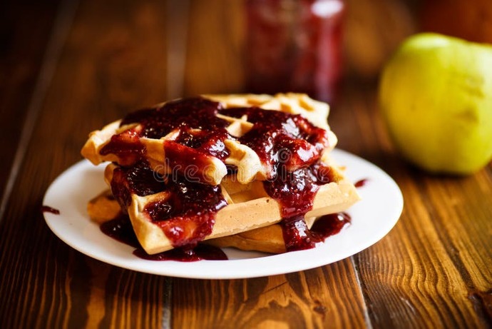 What spread goes best with pancakes, waffles and crepes?