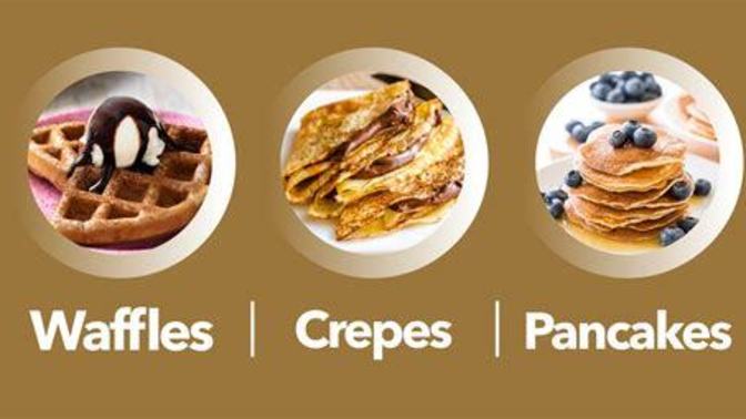What spread goes best with pancakes, waffles and crepes?