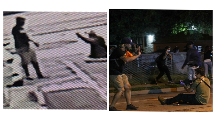 Why was one shooter found innocent and the other guilty?