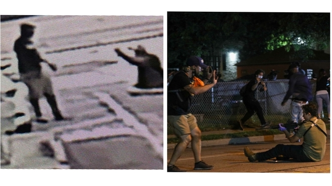Why was one shooter found innocent and the other guilty?