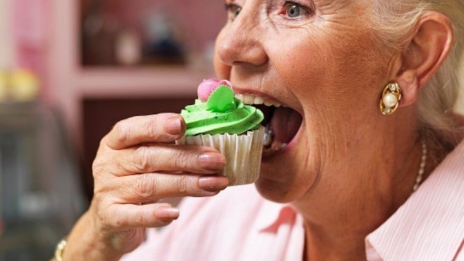 How do you eat a cupcake?