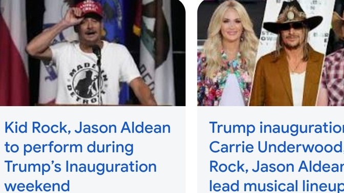 Do you think Kid Rock will have the balls to perform "Let's Go Brandon" uncensored at Trump's inauguration?