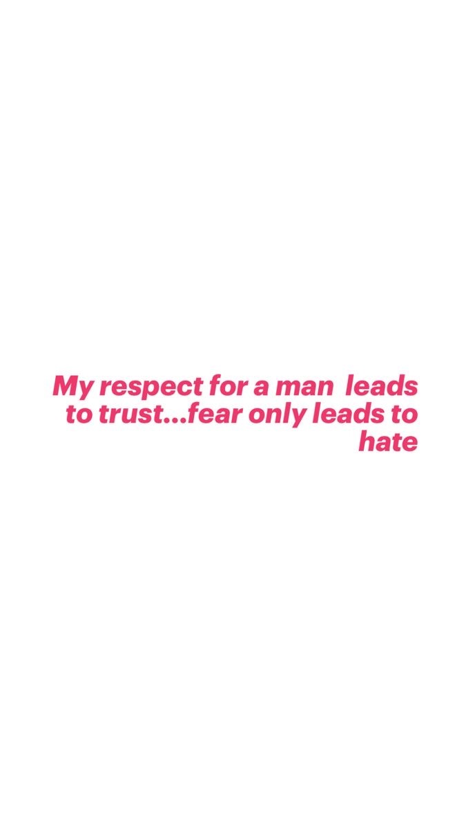 Do abusers ever understand this?