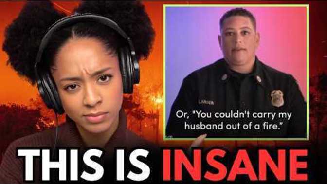 What do you think of the LA Fire Chief saying “He got himself in the wrong place if I have to carry him out of a fire.”?