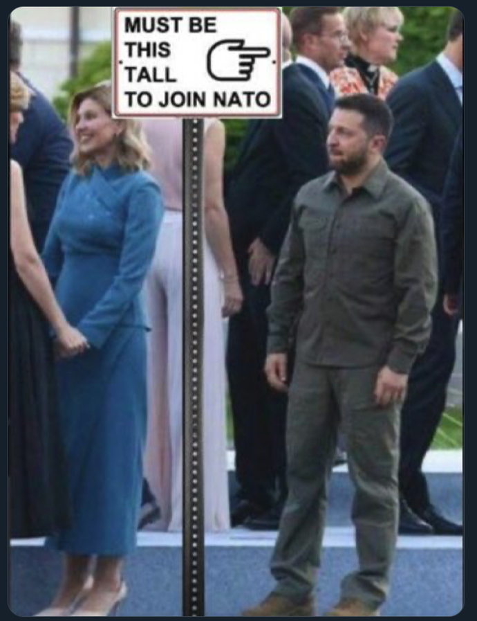 How tall is Zelenskyy?
