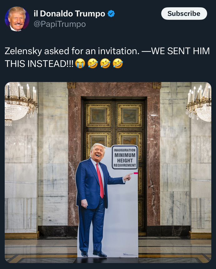 How tall is Zelenskyy?