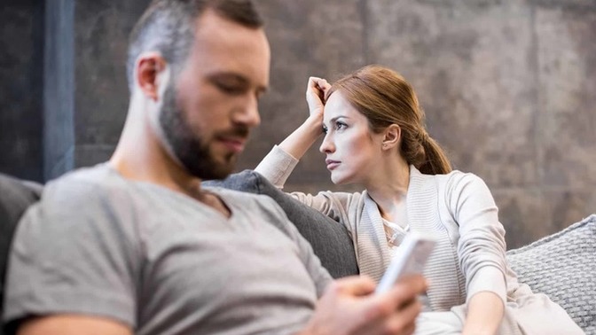 Why do women get mad when men mention another woman's name?