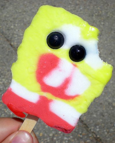 Have you ever had SpongeBob ice cream before?