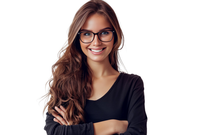 How can you feel confident/attractive in glasses?