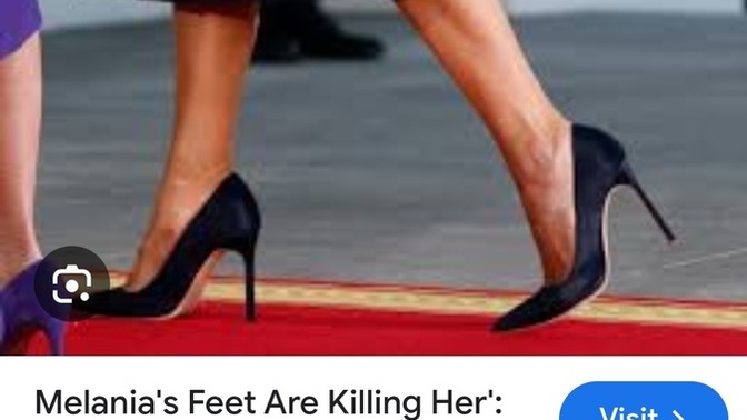 Is Trump gonna be a good husband and give his wife a good foot massage?