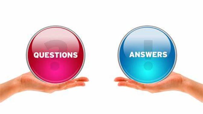 What kind of answers usually get MHO in your questions?