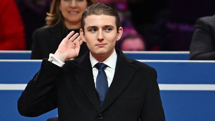 Do you think barron trump is handsome?